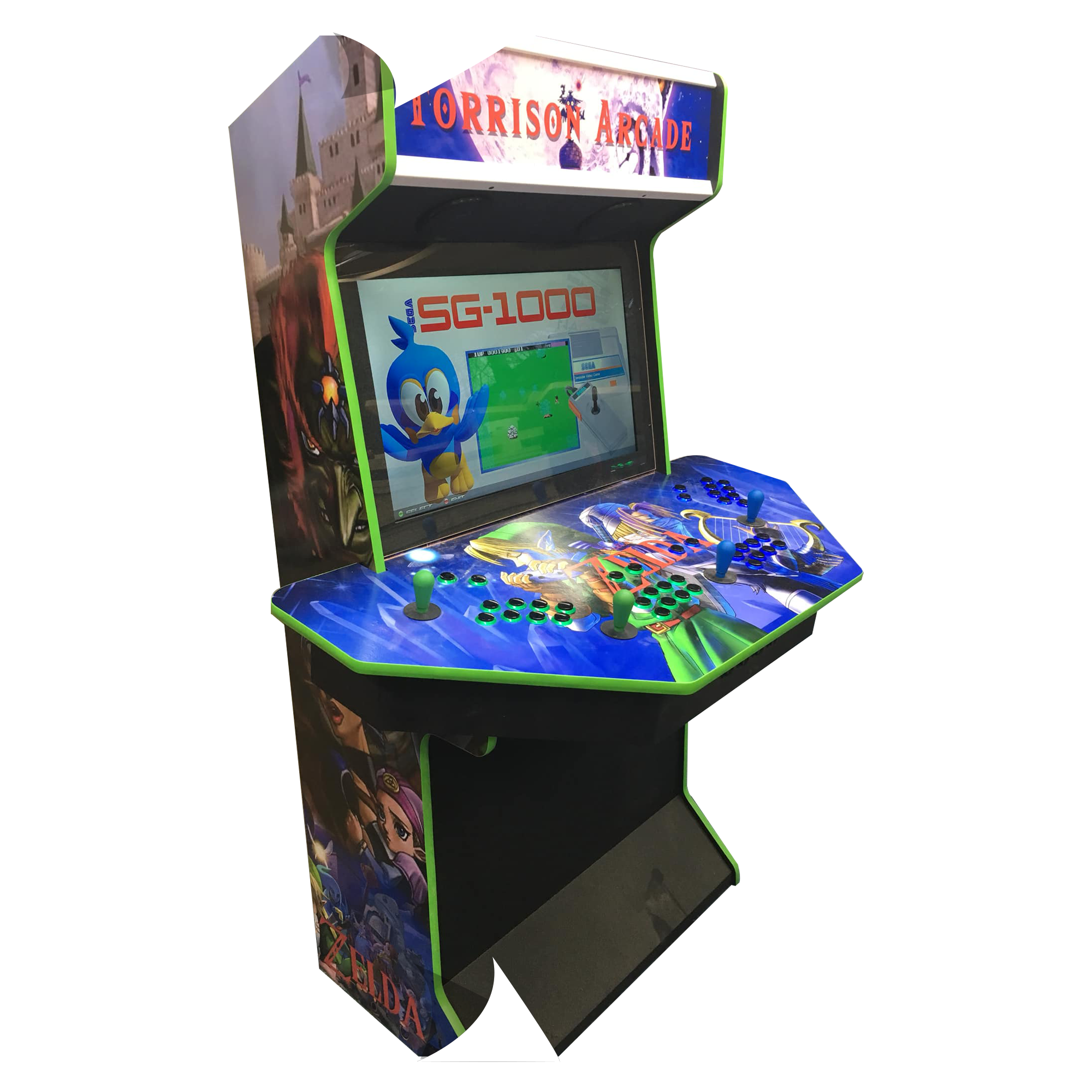 4 player arcade cabinet - Ourcades Standard
