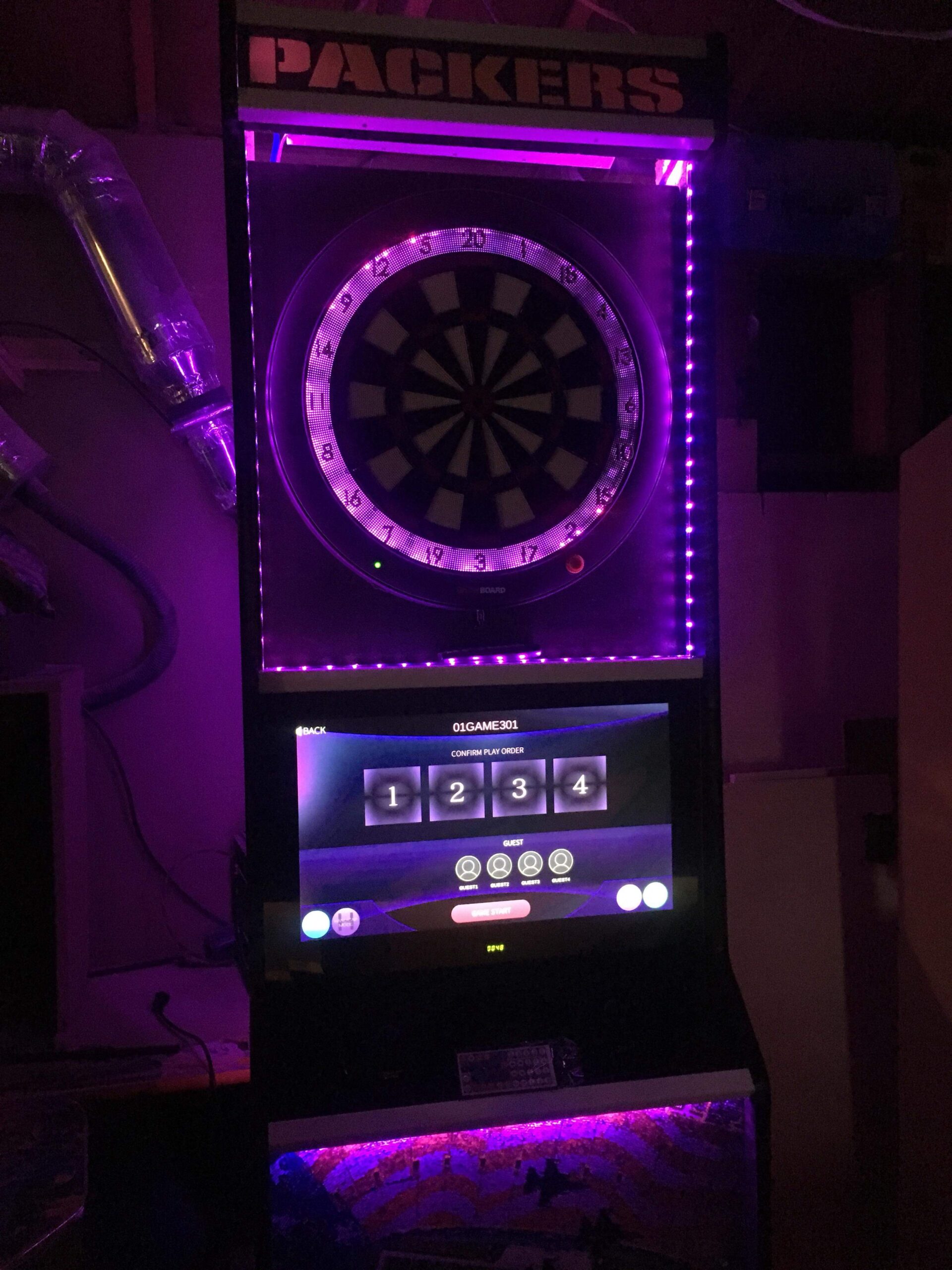 Dart Board LED Lighting System - Gran Board - Play Darts Online