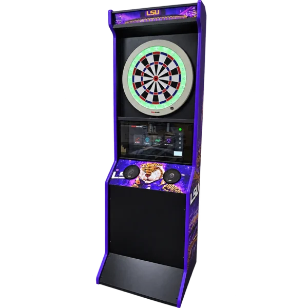 Custom Electronic Dart Board Cabinet